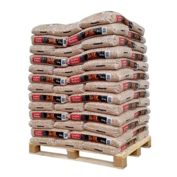 Pellet Excellent Pellets – Palete de 65 sacos de 15 kg