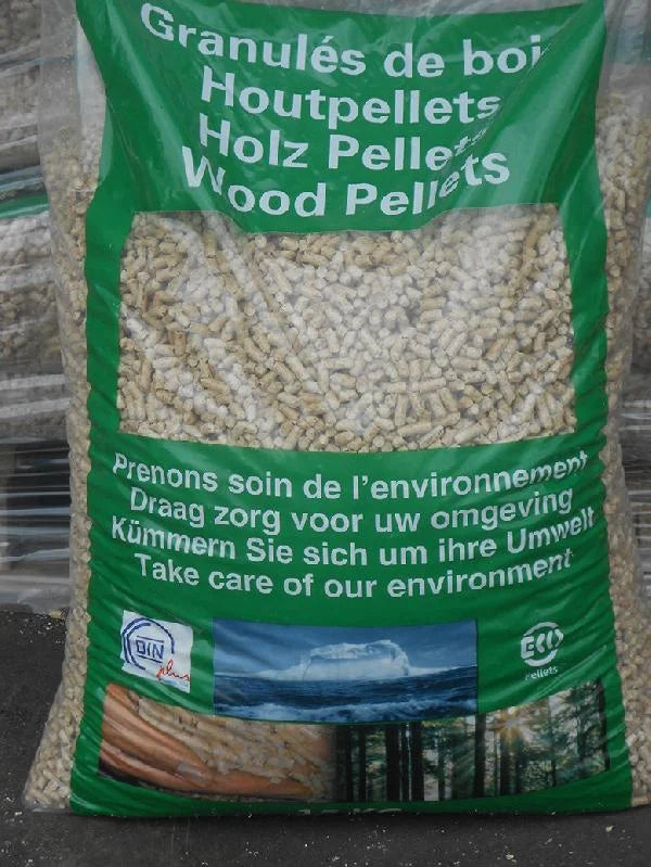 Pellet Din Pellets – Palete com 65 sacos de 15 kg