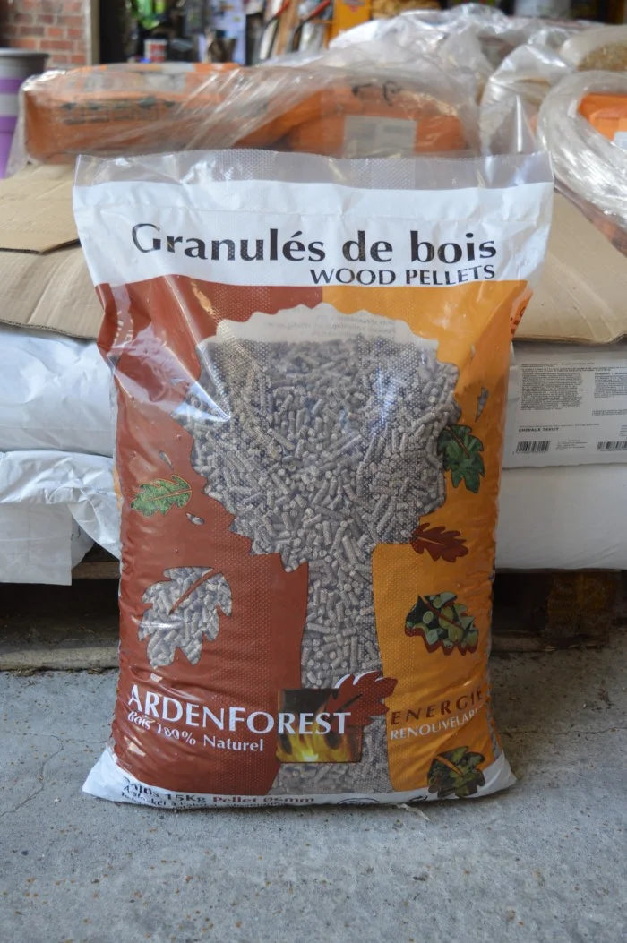 Ardenforest Pellets – Paletes de 70 sacos de 15 kg
