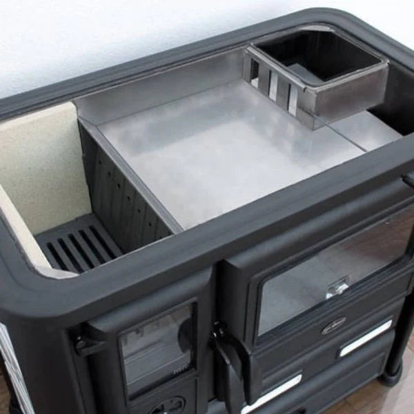 Fogão a lenha Asciaju 9kW – Lenha